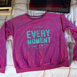 Enjoy Every Moment Sweatshirt - Kids Size 10/12